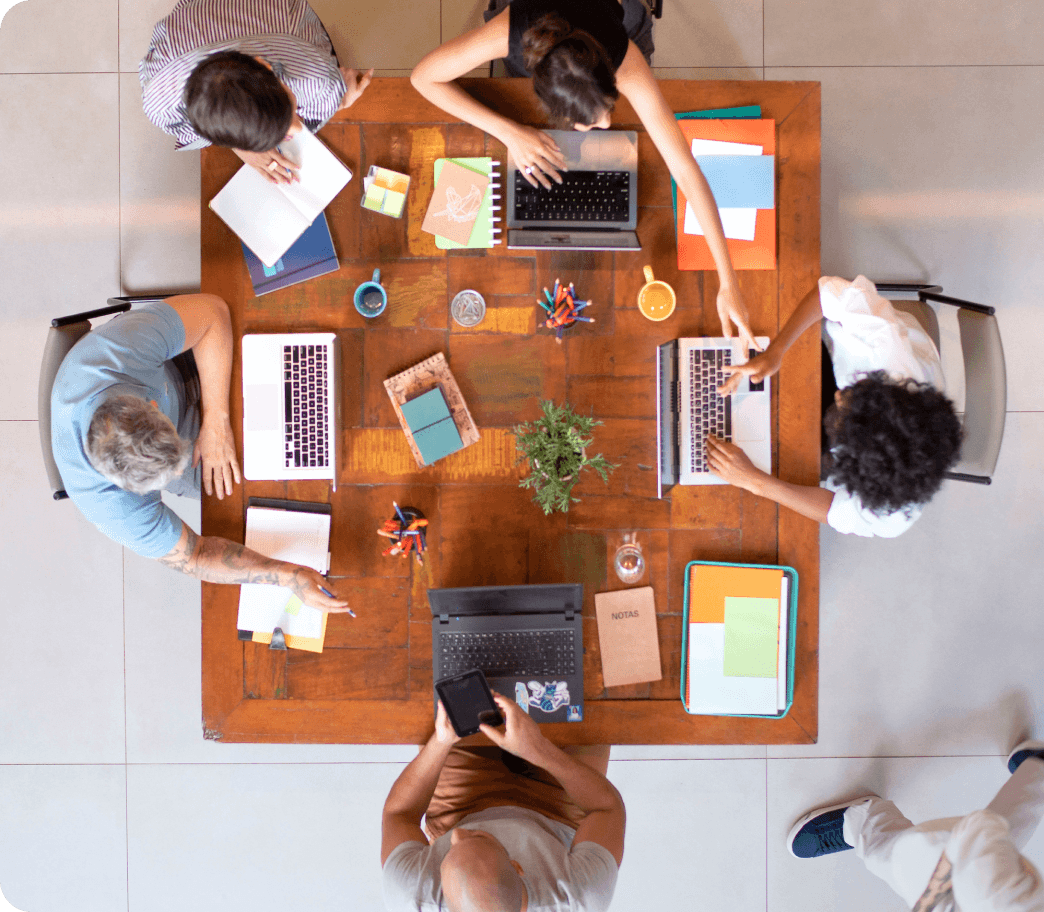 Opanin team collaborating